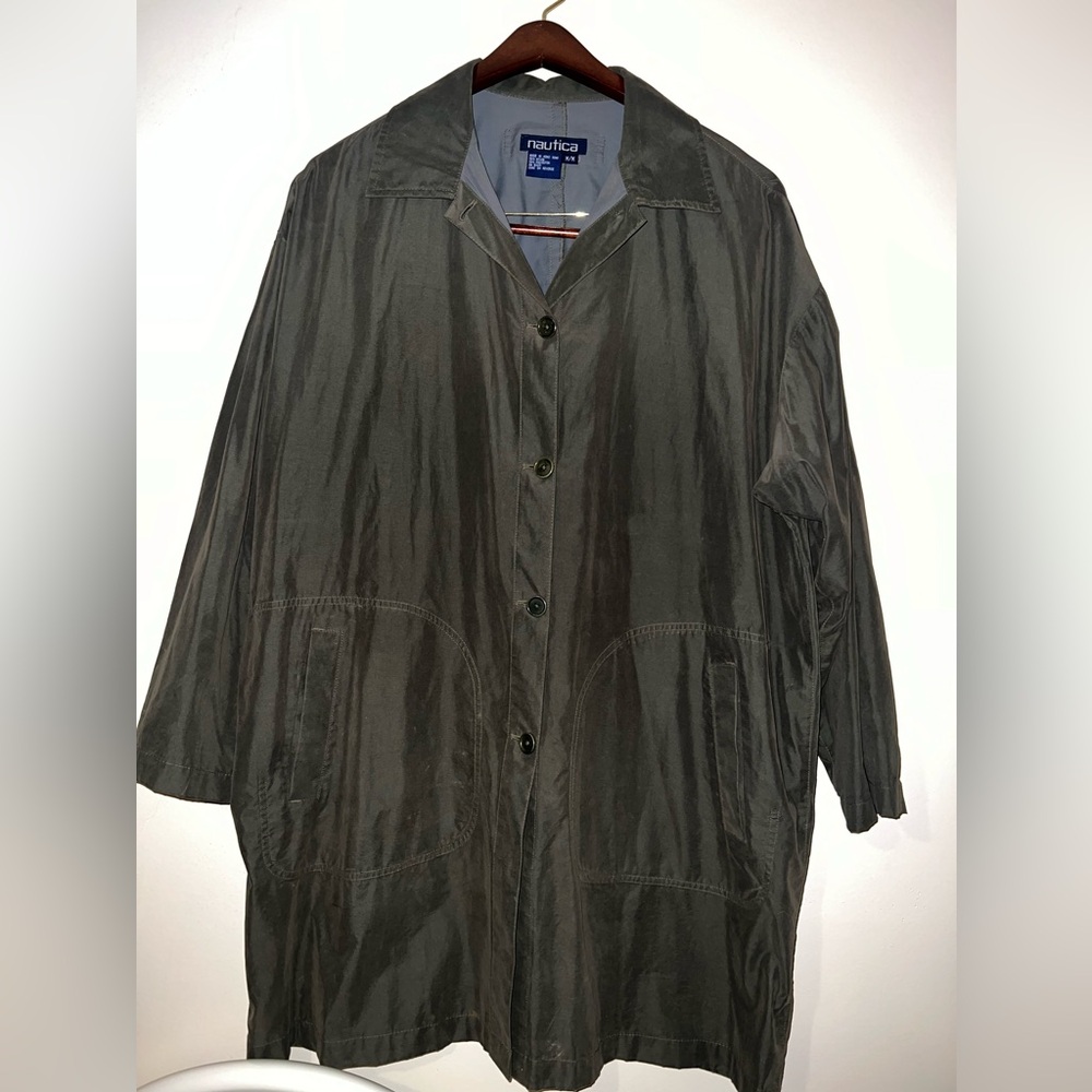 Vintage Nautica women’s Trench Coat - Size Medium